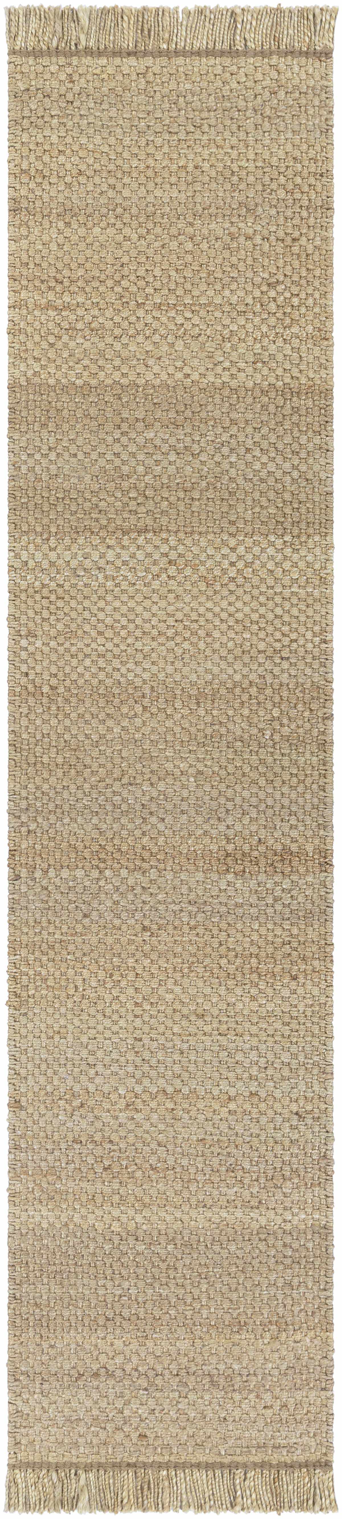 Hovland Hand Woven Natural Jute Rag Rug - Clearance by Boutique Rugs