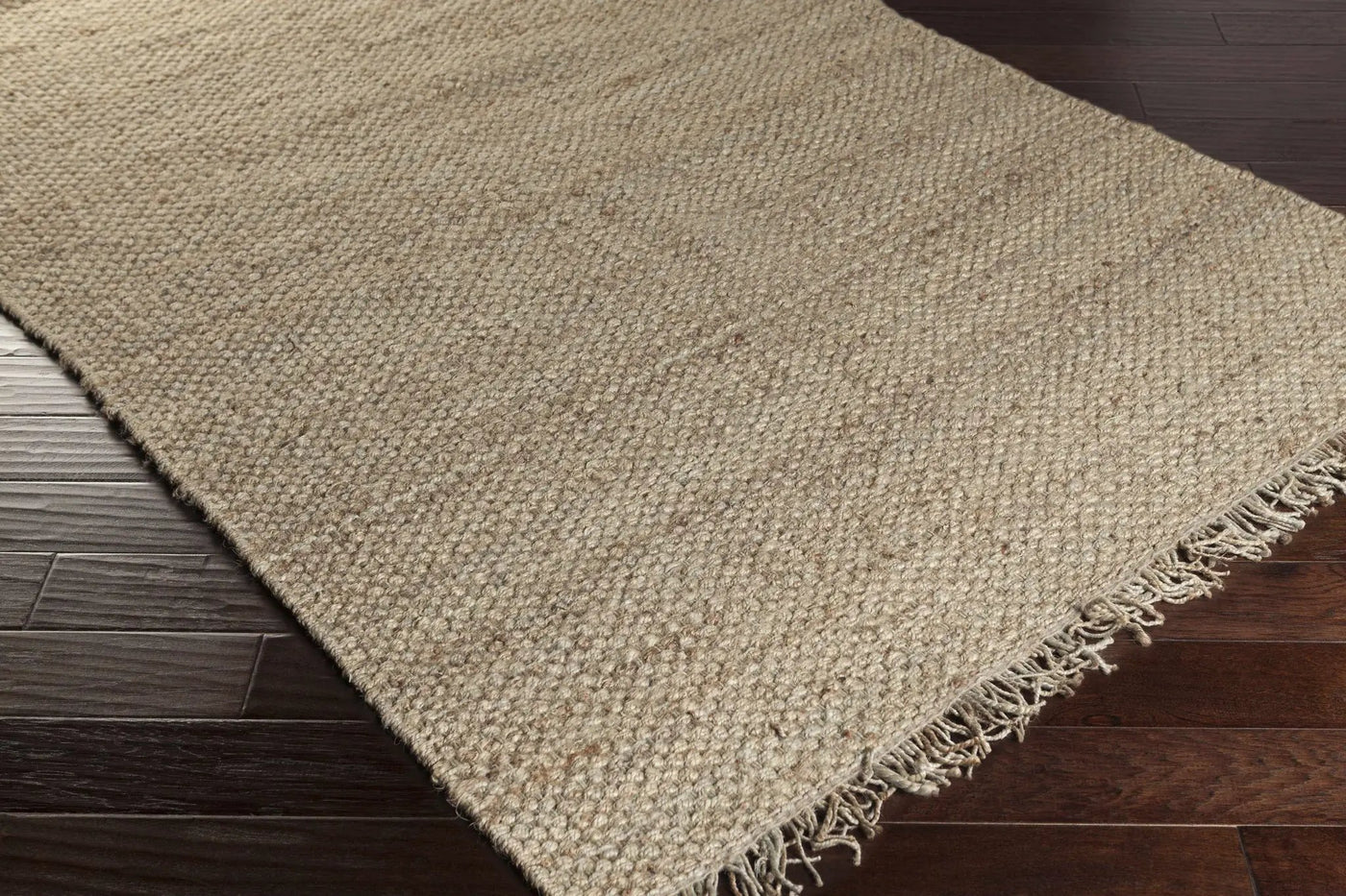 Hovland Hand Woven Natural Jute Rag Rug - Clearance by Boutique Rugs