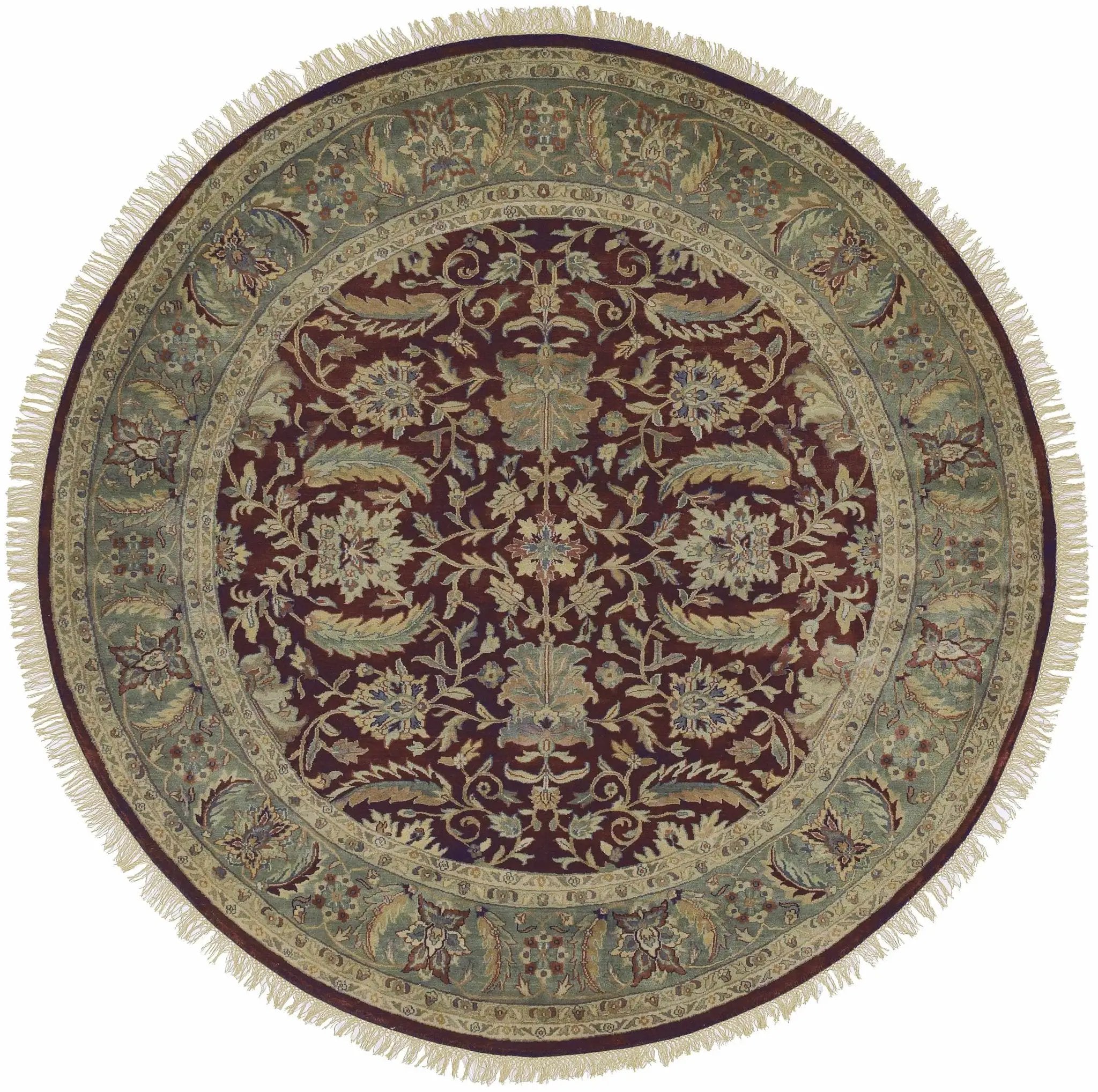 Hornbeak Premium Wool 8' Round Rug - Clearance by Boutique Rugs