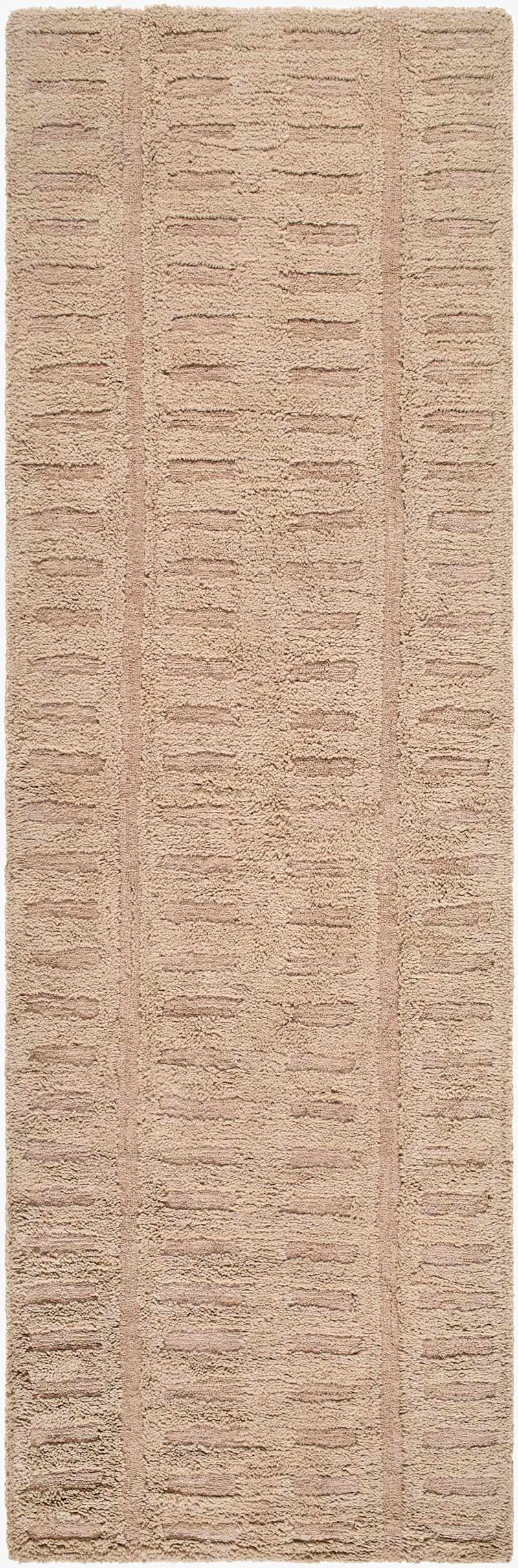 Washable Handmade Wool Rug - Brown - Clearance by Boutique Rugs