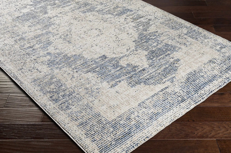 Herricks Denim Medallion Area Rug - Clearance by Boutique Rugs