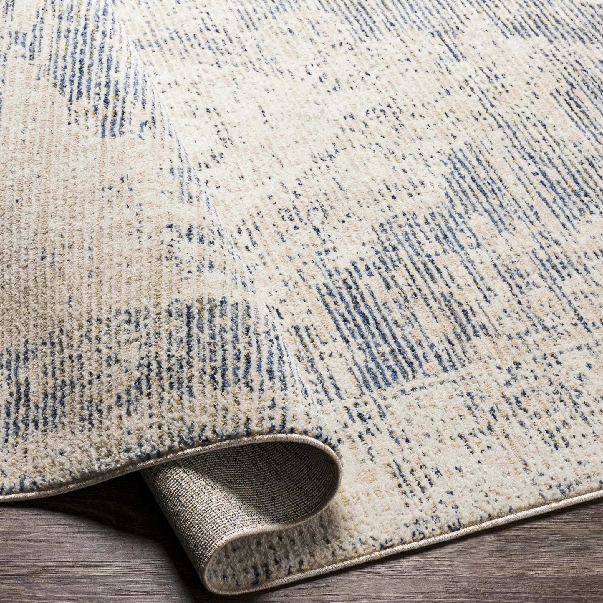 Herricks Denim Medallion Area Rug - Clearance by Boutique Rugs