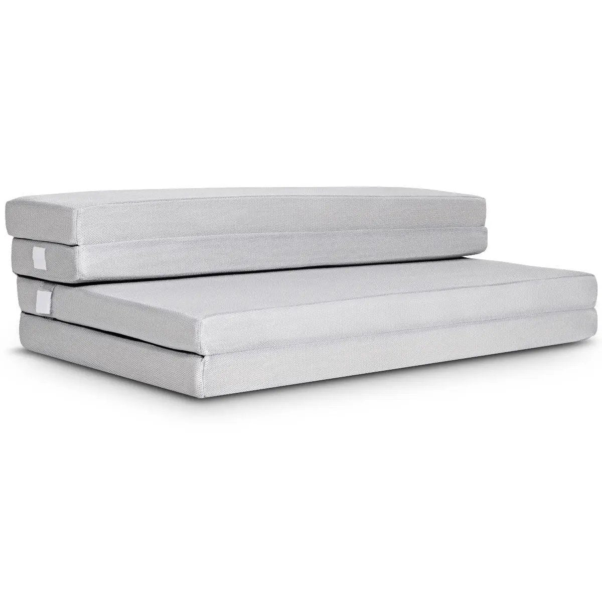 4 Inch Folding Sofa Bed Foam Mattress with Handles by DirectDeals
