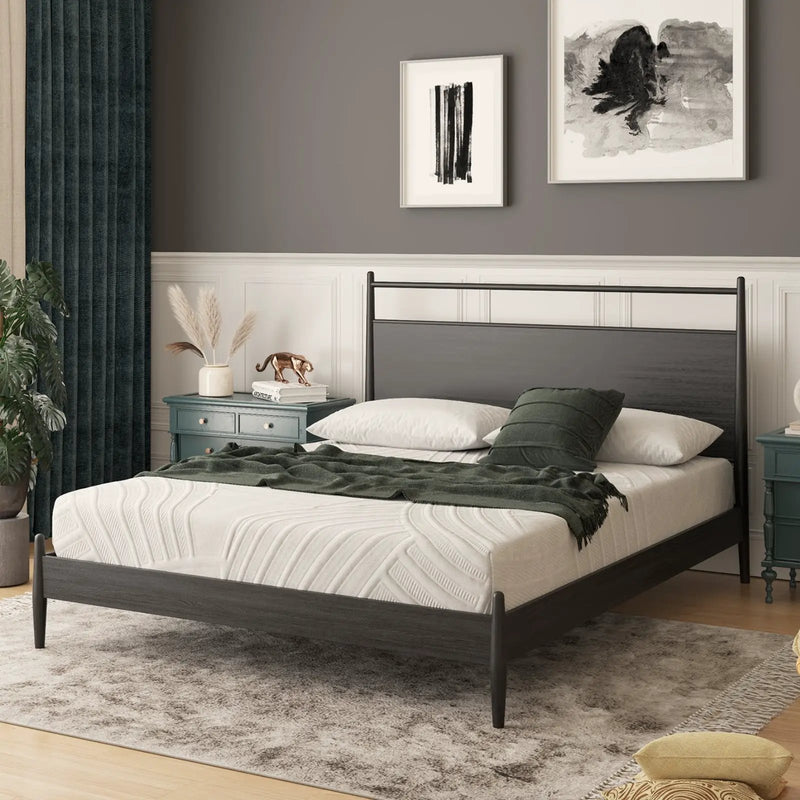 8 Inch Memory Foam Mattress with Poly Jacquard Fabric Cover by DirectDeals