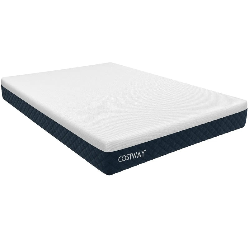 10 Inch Mattress with Jacquard Fabric Cover in a Box by DirectDeals