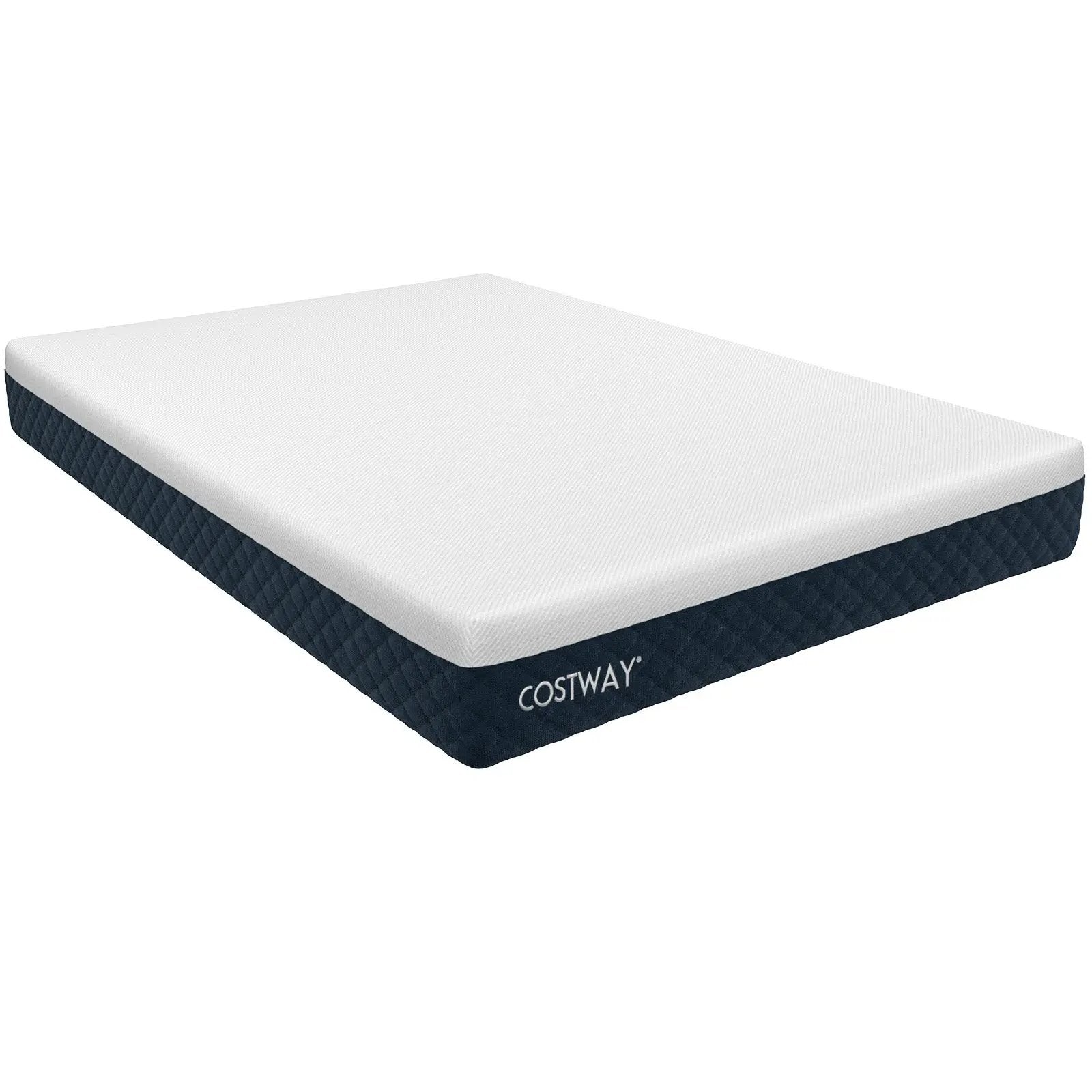10 Inch Mattress with Jacquard Fabric Cover in a Box by DirectDeals