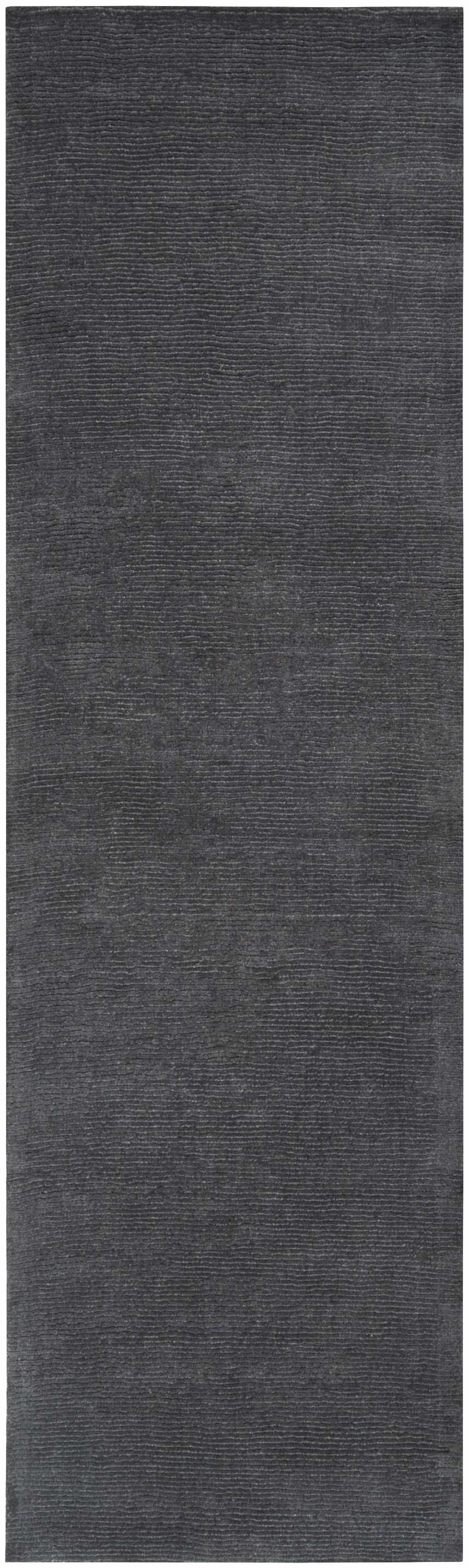 Brockton Solid Night Blue Wool Rug by Boutique Rugs