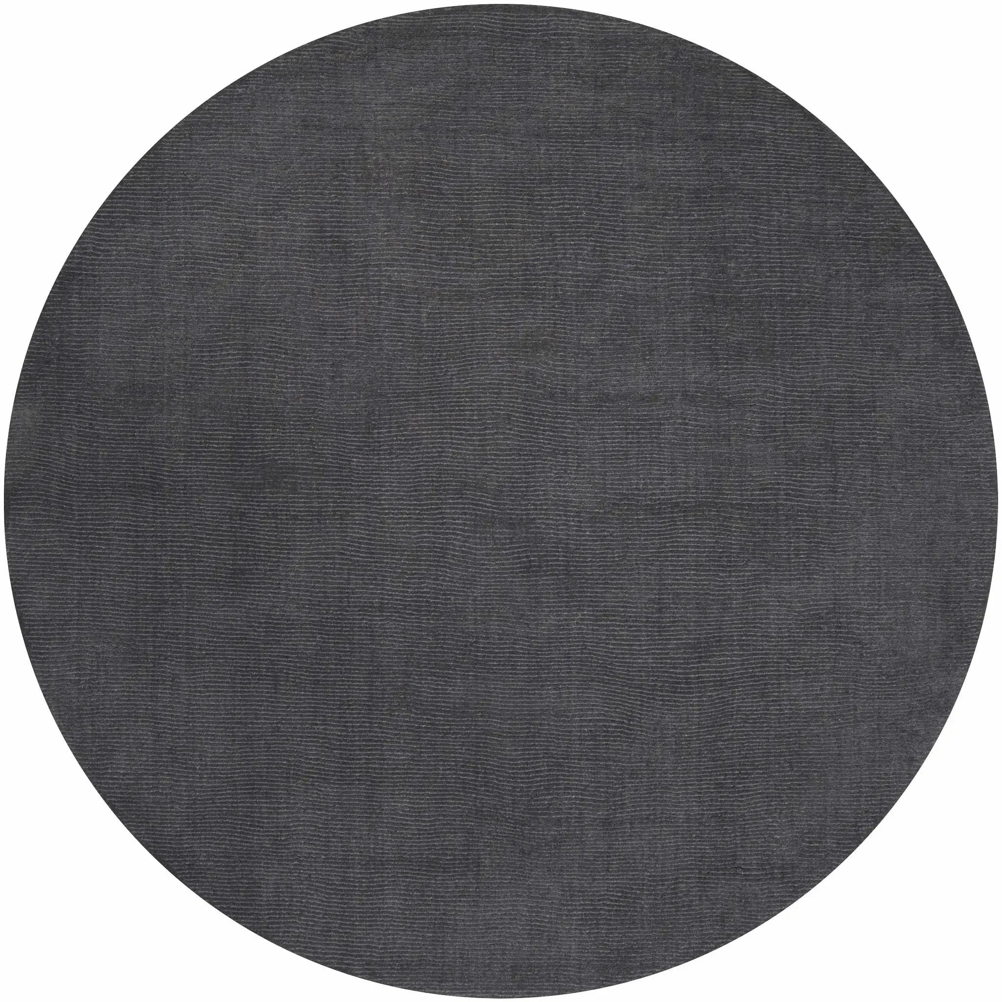 Brockton Solid Night Blue Wool Rug by Boutique Rugs