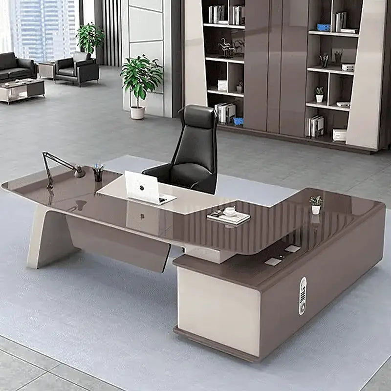 Huxley · Modern Executive L-Shaped Desk by Arc Grove