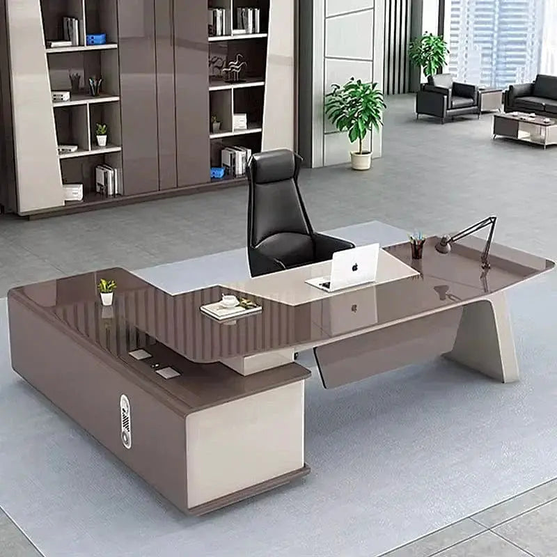 Huxley · Modern Executive L-Shaped Desk by Arc Grove