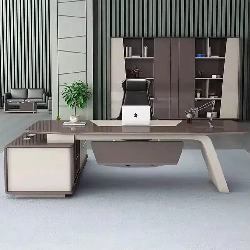 Huxley · Modern Executive L-Shaped Desk by Arc Grove