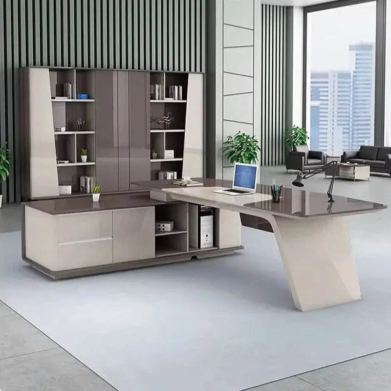Huxley · Modern Executive L-Shaped Desk by Arc Grove