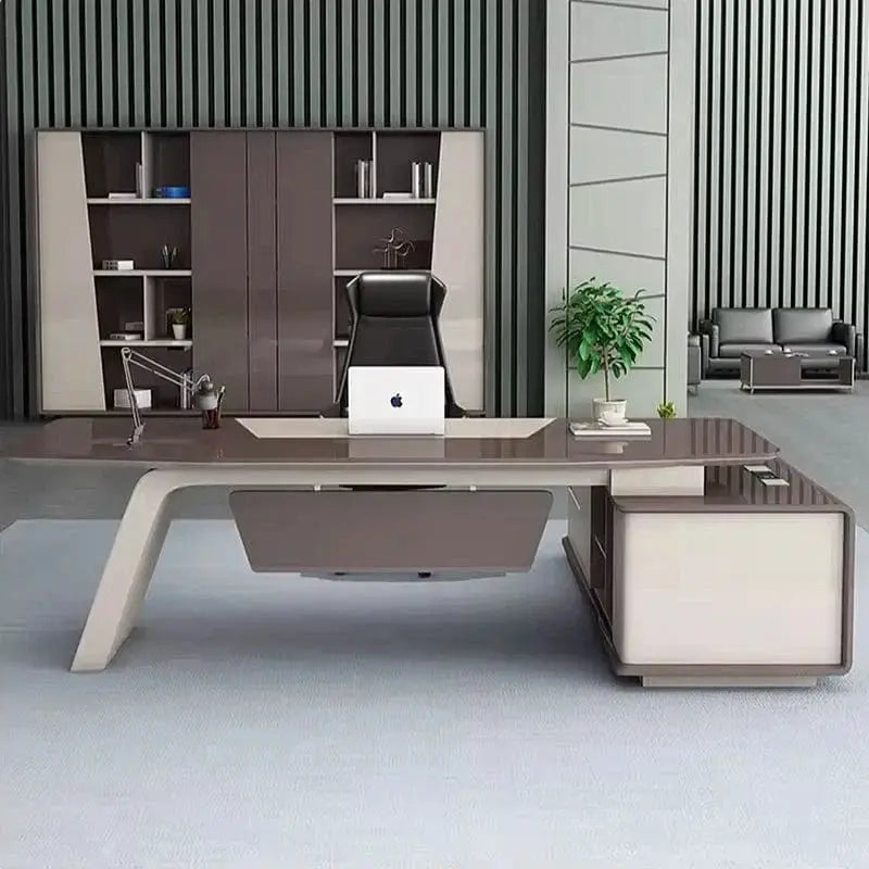 Huxley · Modern Executive L-Shaped Desk by Arc Grove