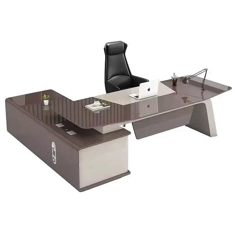 Huxley · Modern Executive L-Shaped Desk by Arc Grove