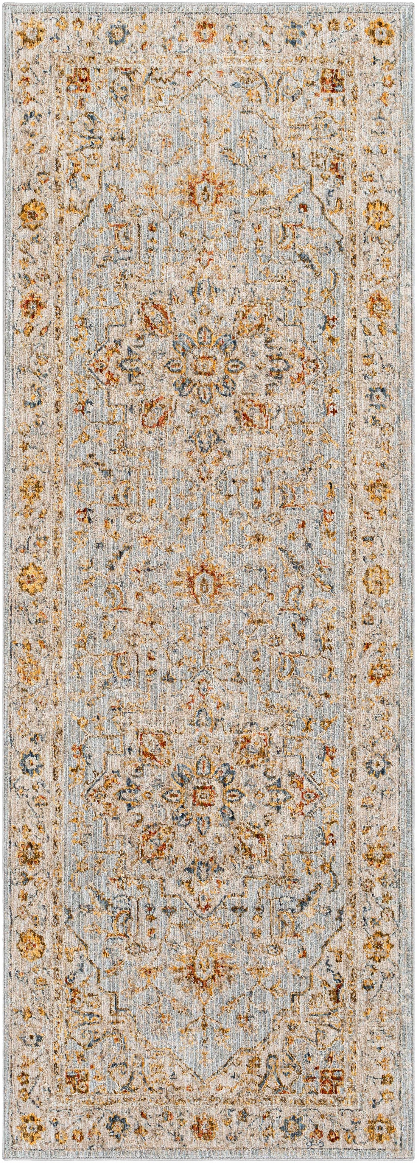 Huguley Floral Cream Luxe Rug by Boutique Rugs