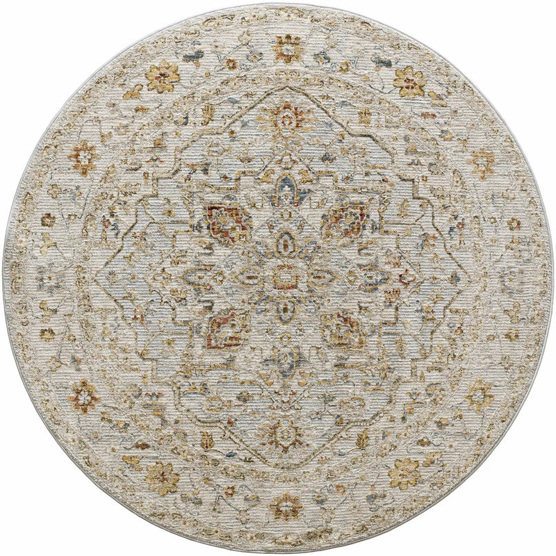 Huguley Floral Cream Luxe Rug by Boutique Rugs