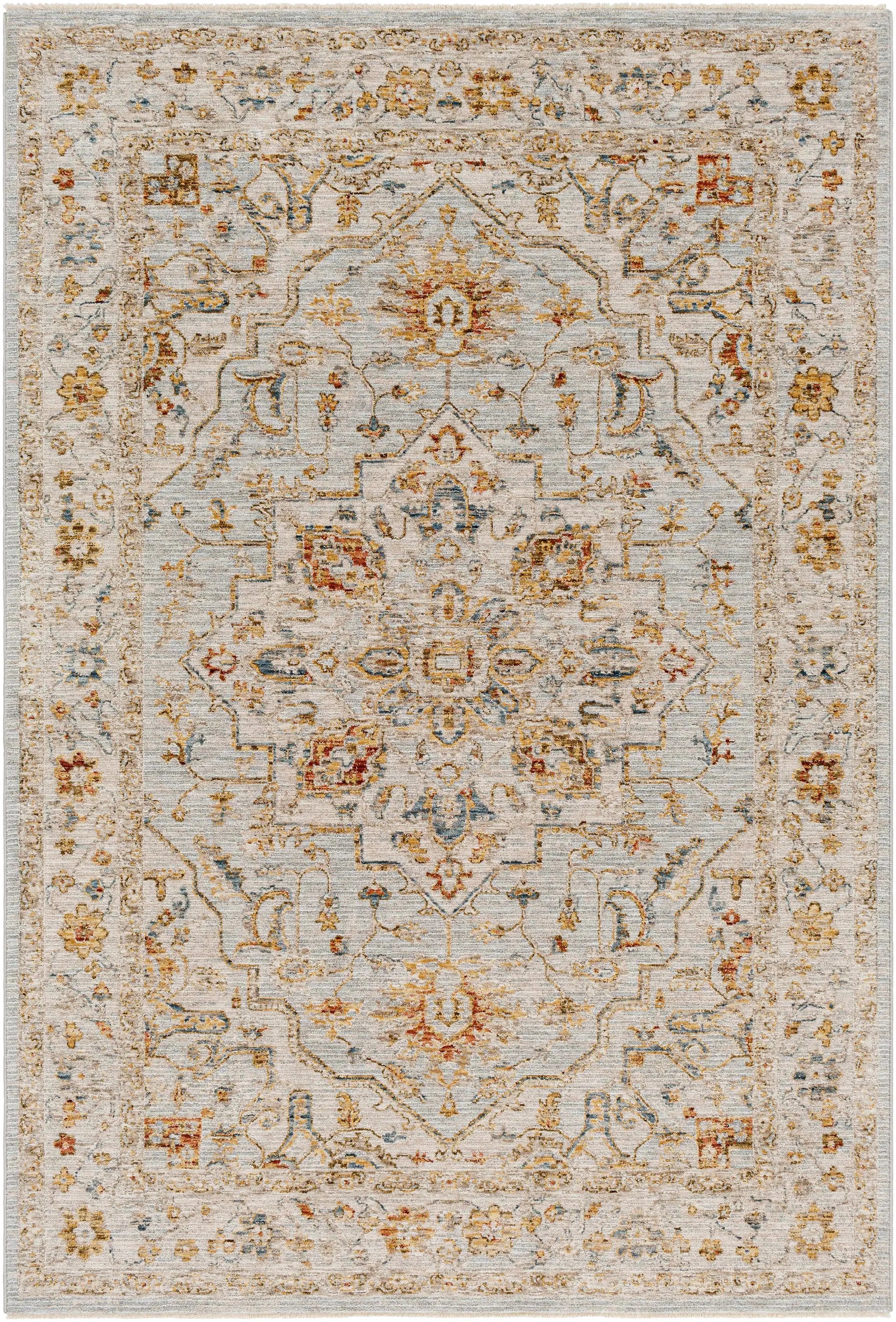 Huguley Floral Cream Luxe Rug by Boutique Rugs