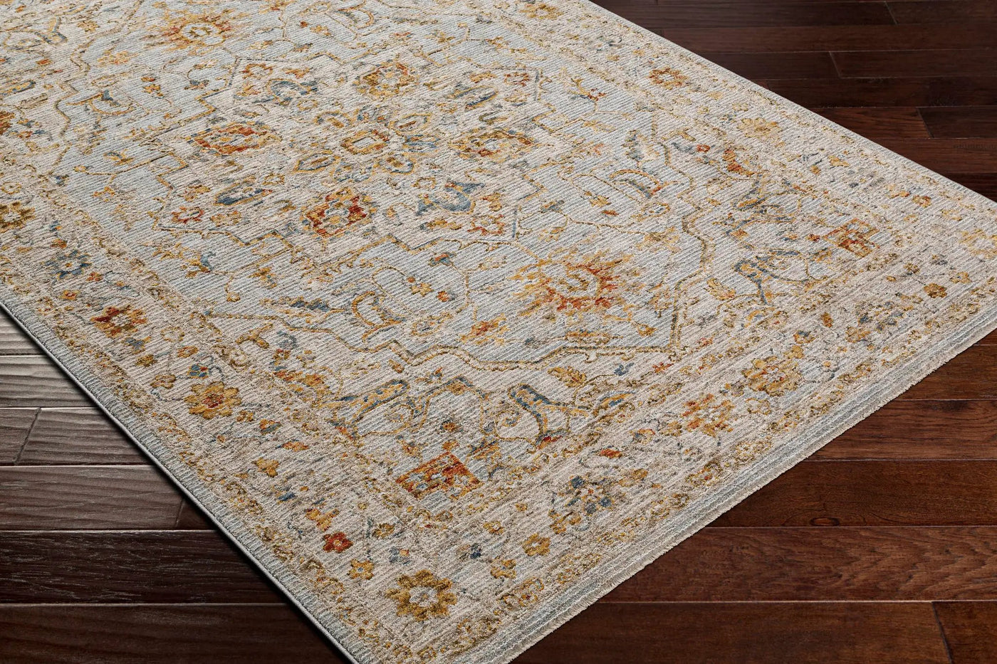 Huguley Floral Cream Luxe Rug by Boutique Rugs