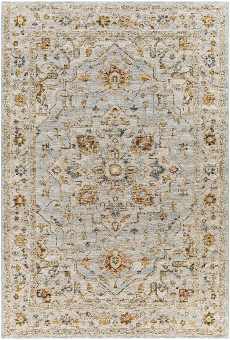 Huguley Floral Cream Luxe Rug by Boutique Rugs