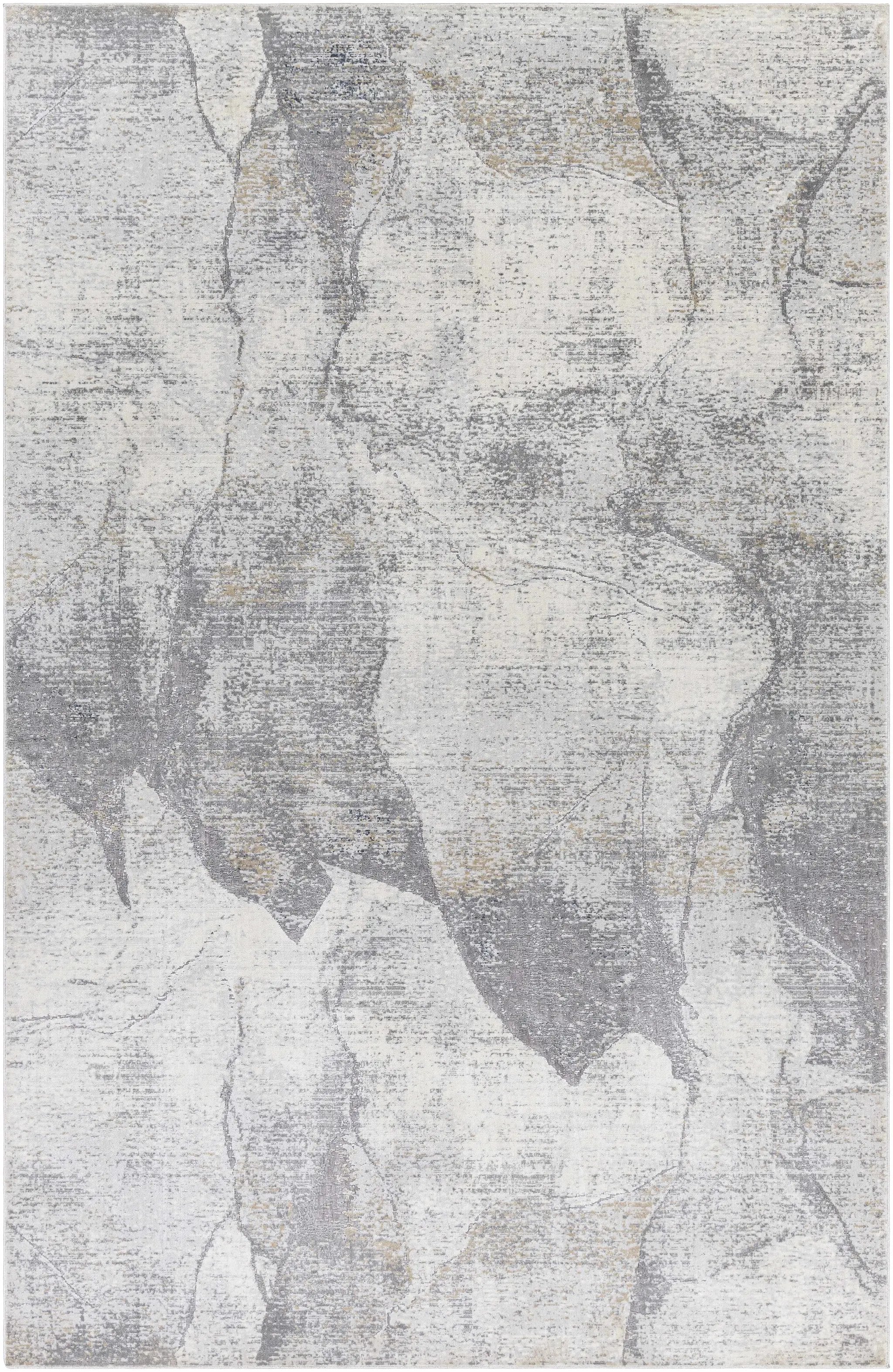 Hulme Gray Marble Luxe Rug by Boutique Rugs