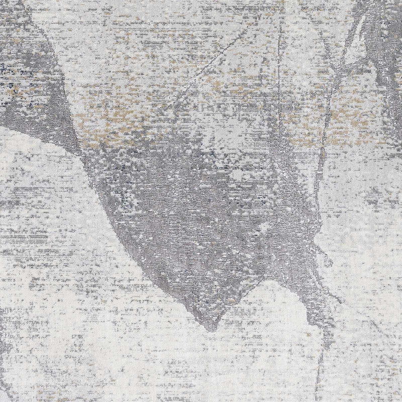 Hulme Gray Marble Luxe Rug by Boutique Rugs