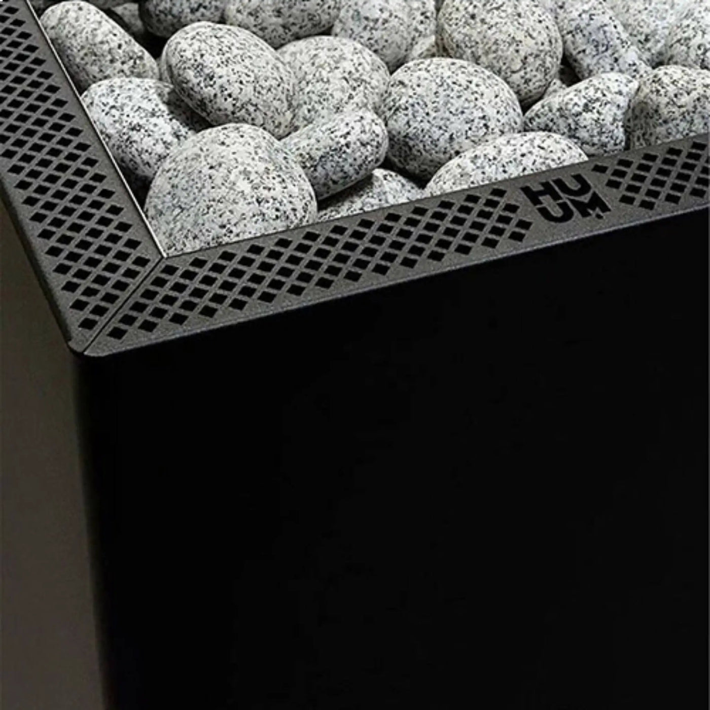 Huum Core Black Sauna Heater With UKU Local Digital Controller & Stones [H1013072/82/92] (SAK28273) by SAKSBY WHOLESALE