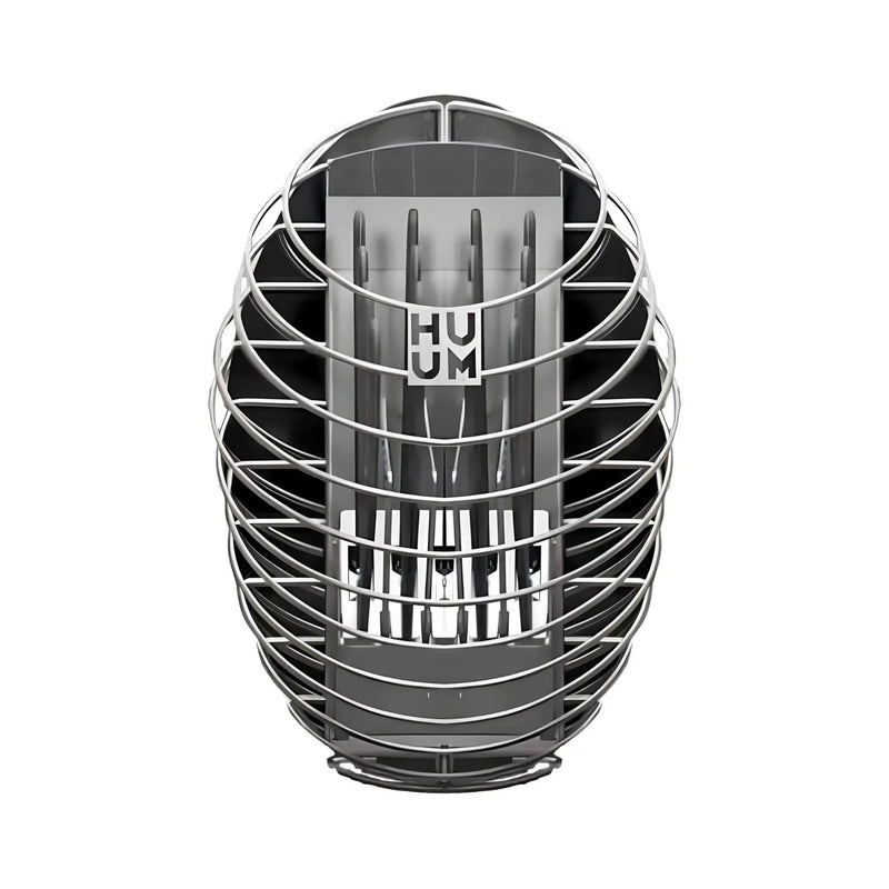 Huum Drop 240V SGS Listed Wall Mount Sauna Heater With UKU Digital Controller & Sauna Stones (SAK43120) by SAKSBY WHOLESALE