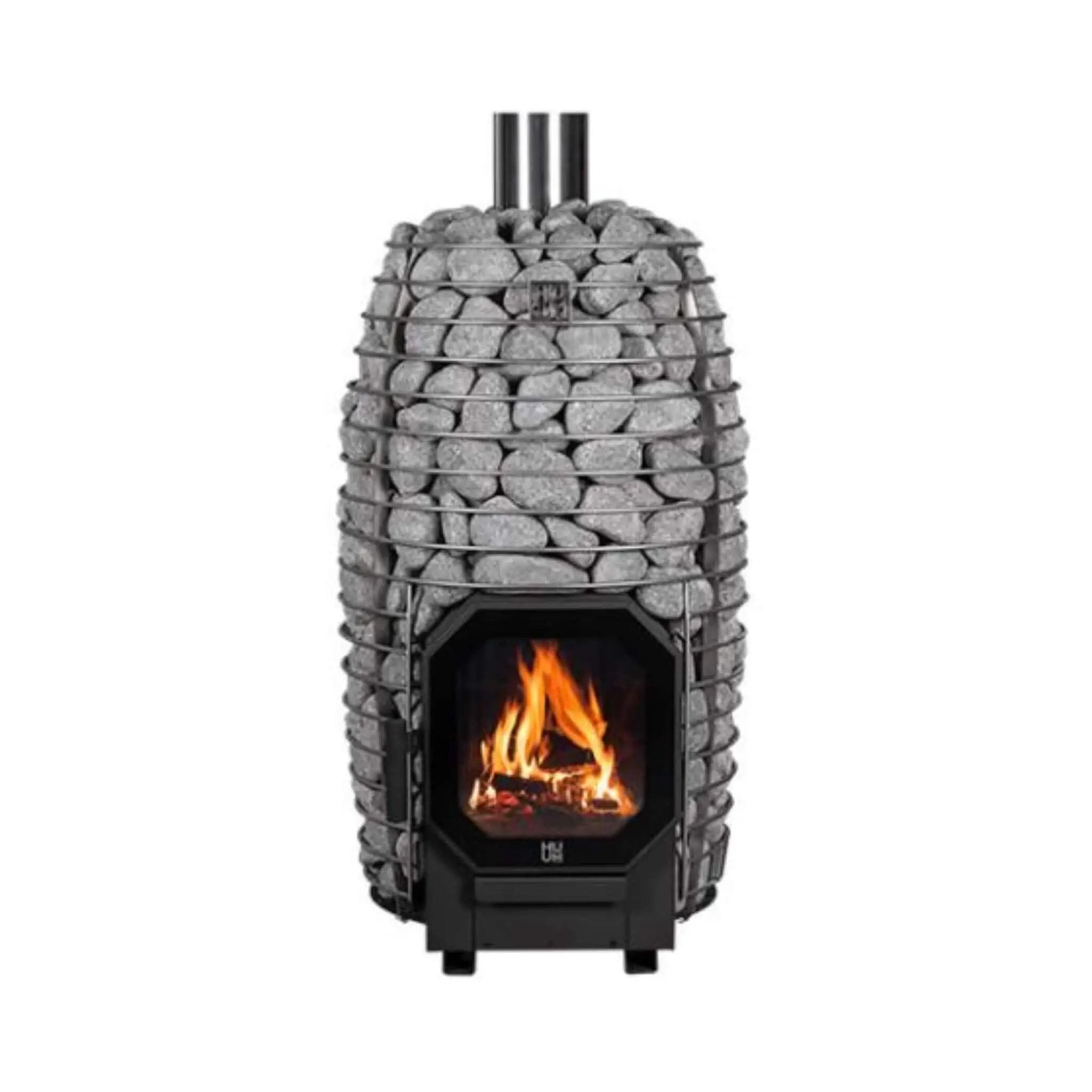 Huum Hive Flow LS 9.8KW Wood-Burning Sauna Stove With Firebox Extension & Sauna Stones [H1016012] (SAK53412) by SAKSBY WHOLESALE