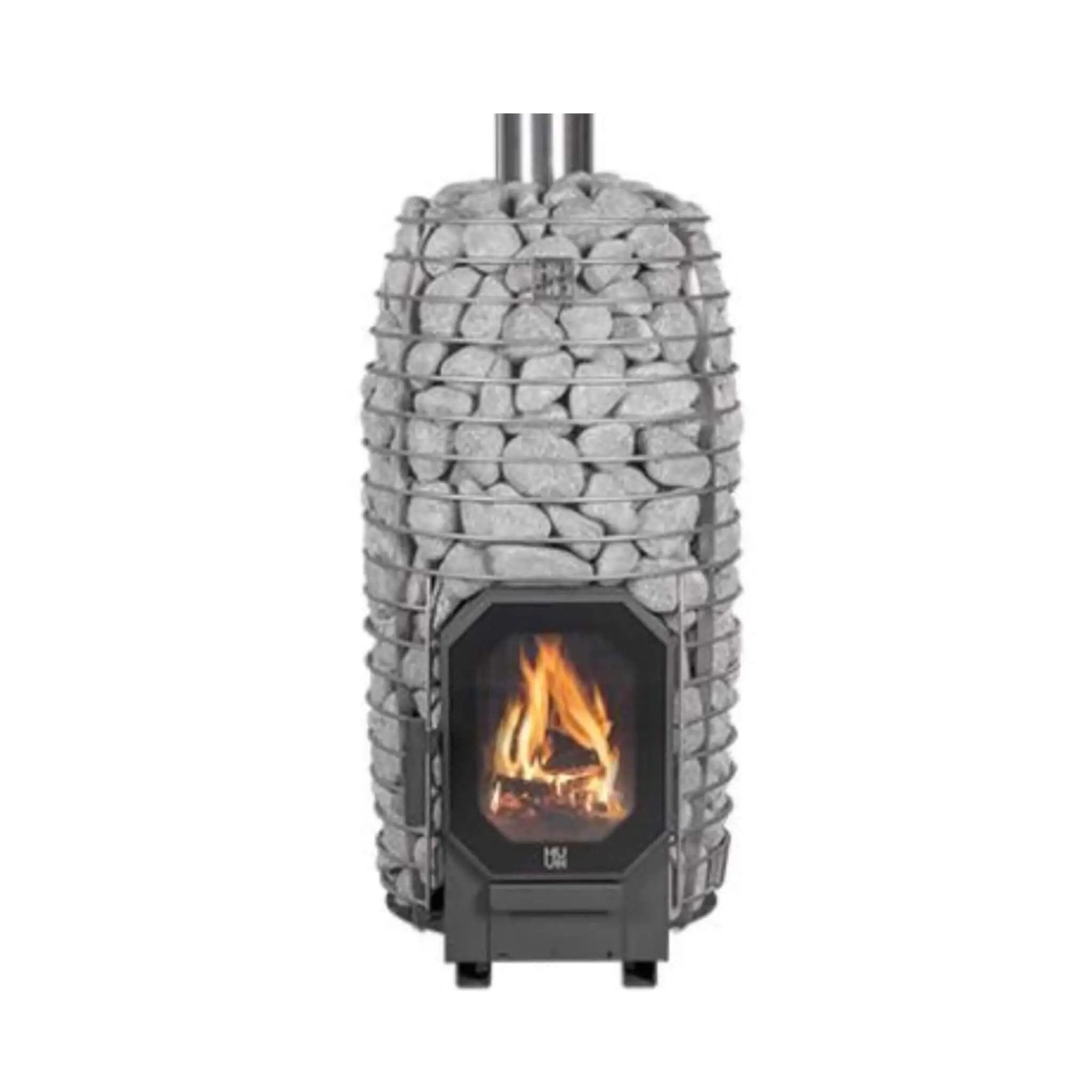 Huum Hive Flow Mini 8.5KW Wood-Burning Sauna Stove With Ash Drawer & Sauna Stones [H1017012] (SAK17895) by SAKSBY WHOLESALE