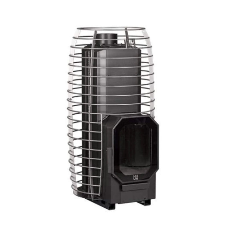 Huum Hive Flow Mini 8.5KW Wood-Burning Sauna Stove With Ash Drawer & Sauna Stones [H1017012] (SAK17895) by SAKSBY WHOLESALE