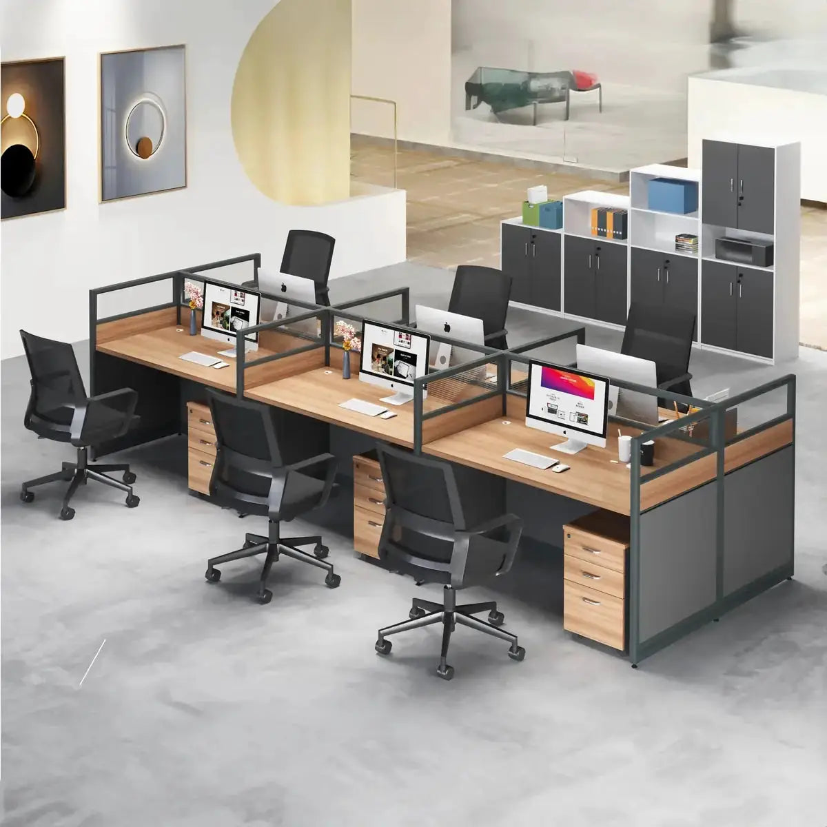 Brivan · Straight Workstation Cubicle by Arc Grove