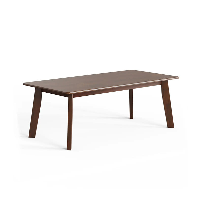 Rectangular Modern Wooden Coffee Table with Rubber Leg by DirectDeals