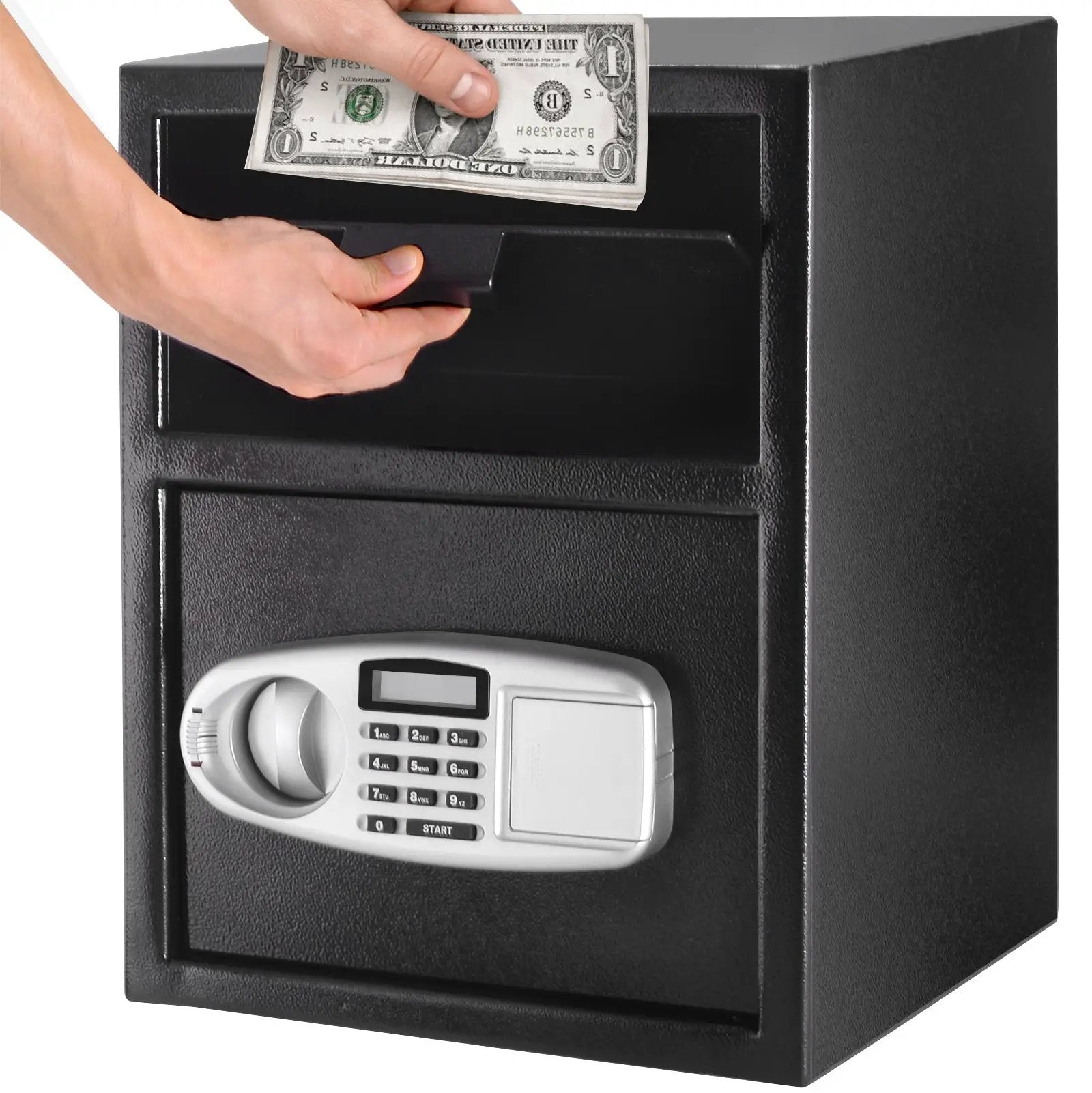 Digital Deposit Safe Box Depository Front Load by DirectDeals