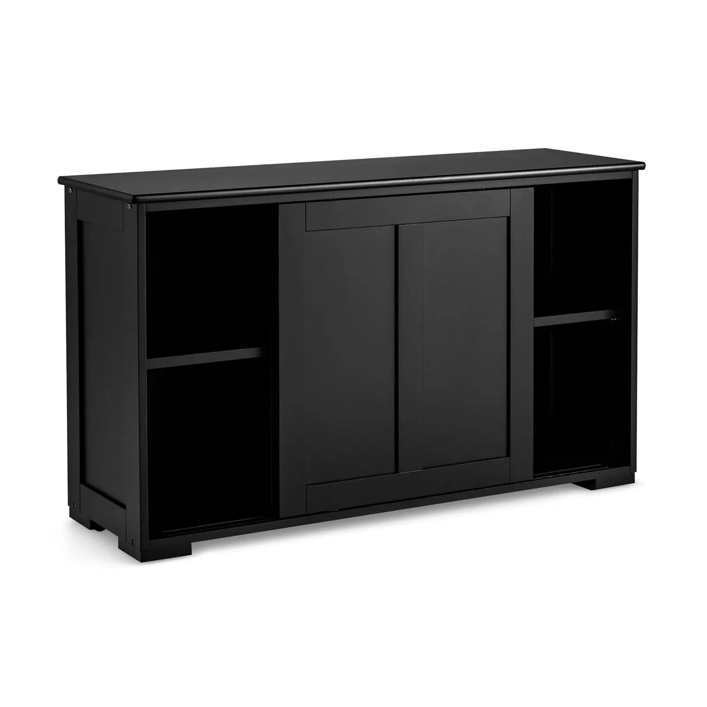 Kitchen Storage Cabinet with Wood Sliding Door by DirectDeals