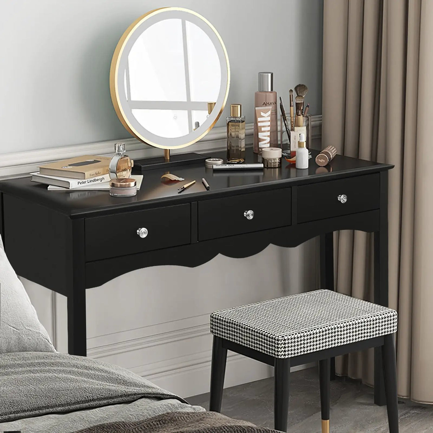 Hall table Side Table w/ 3 Drawers by DirectDeals