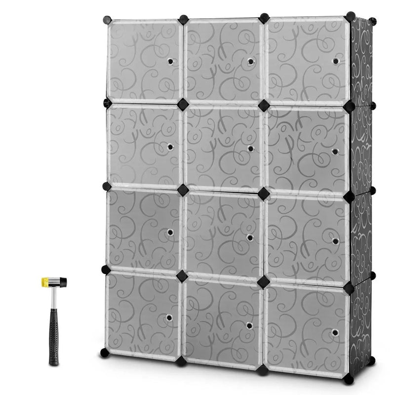 DIY 12 Cube Portable Closet Storage Organizer by DirectDeals