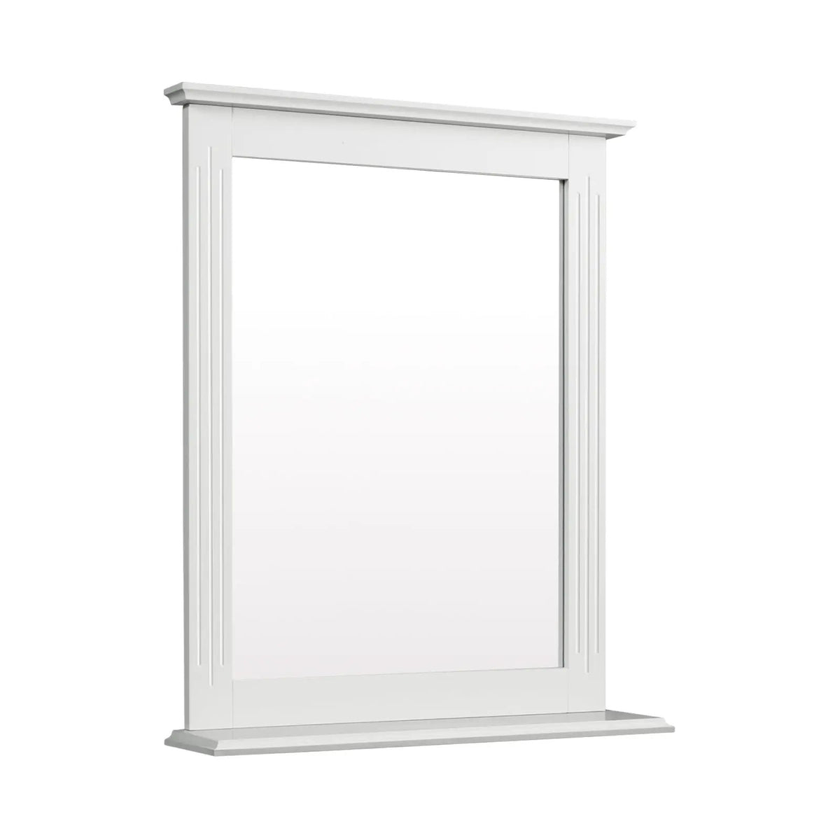 Wall-Mounted Multipurpose Vanity Mirror with Shelf by DirectDeals