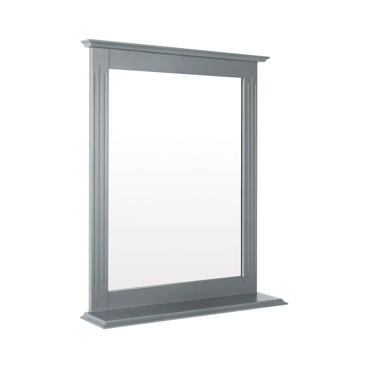 Wall-Mounted Multipurpose Vanity Mirror with Shelf by DirectDeals