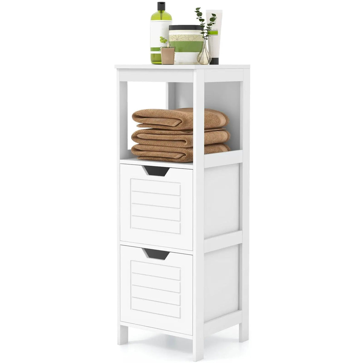 Floor Cabinet Multifunction Storage Rack Stand Organizer by DirectDeals