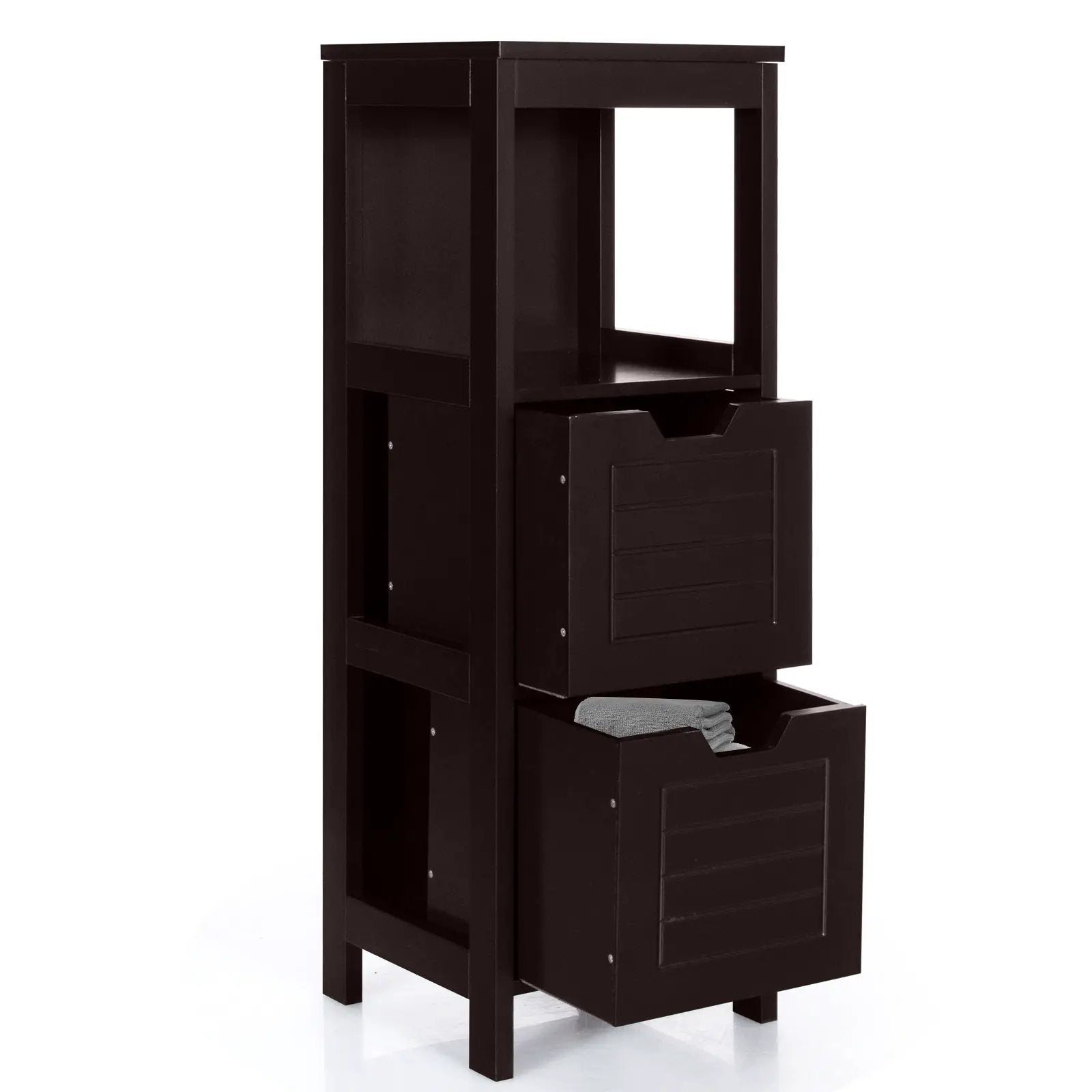 Floor Cabinet Multifunction Storage Rack Stand Organizer by DirectDeals