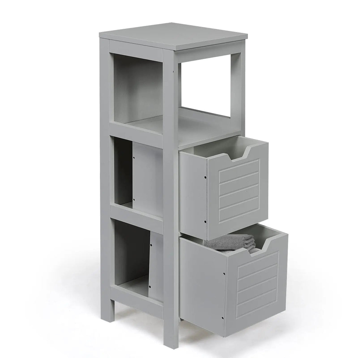 Floor Cabinet Multifunction Storage Rack Stand Organizer by DirectDeals