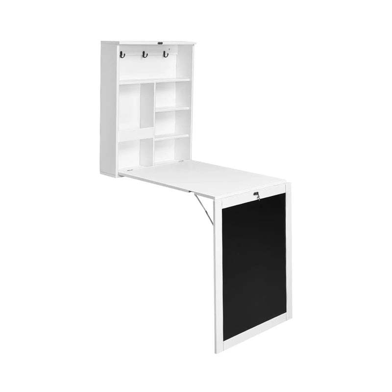 Convertible Wall Mounted Table with A Chalkboard by DirectDeals