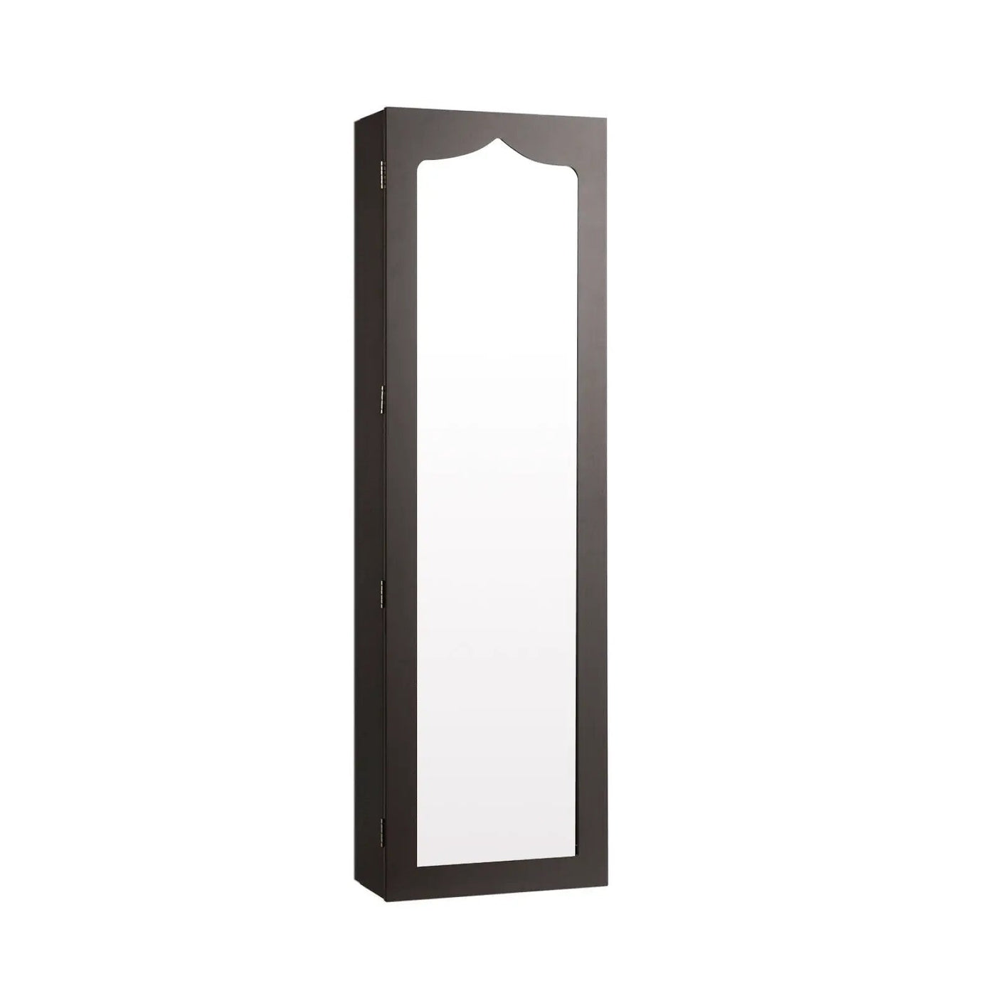 5 LEDs Jewelry Armoire Wall Mounted / Door Hanging Mirror by DirectDeals