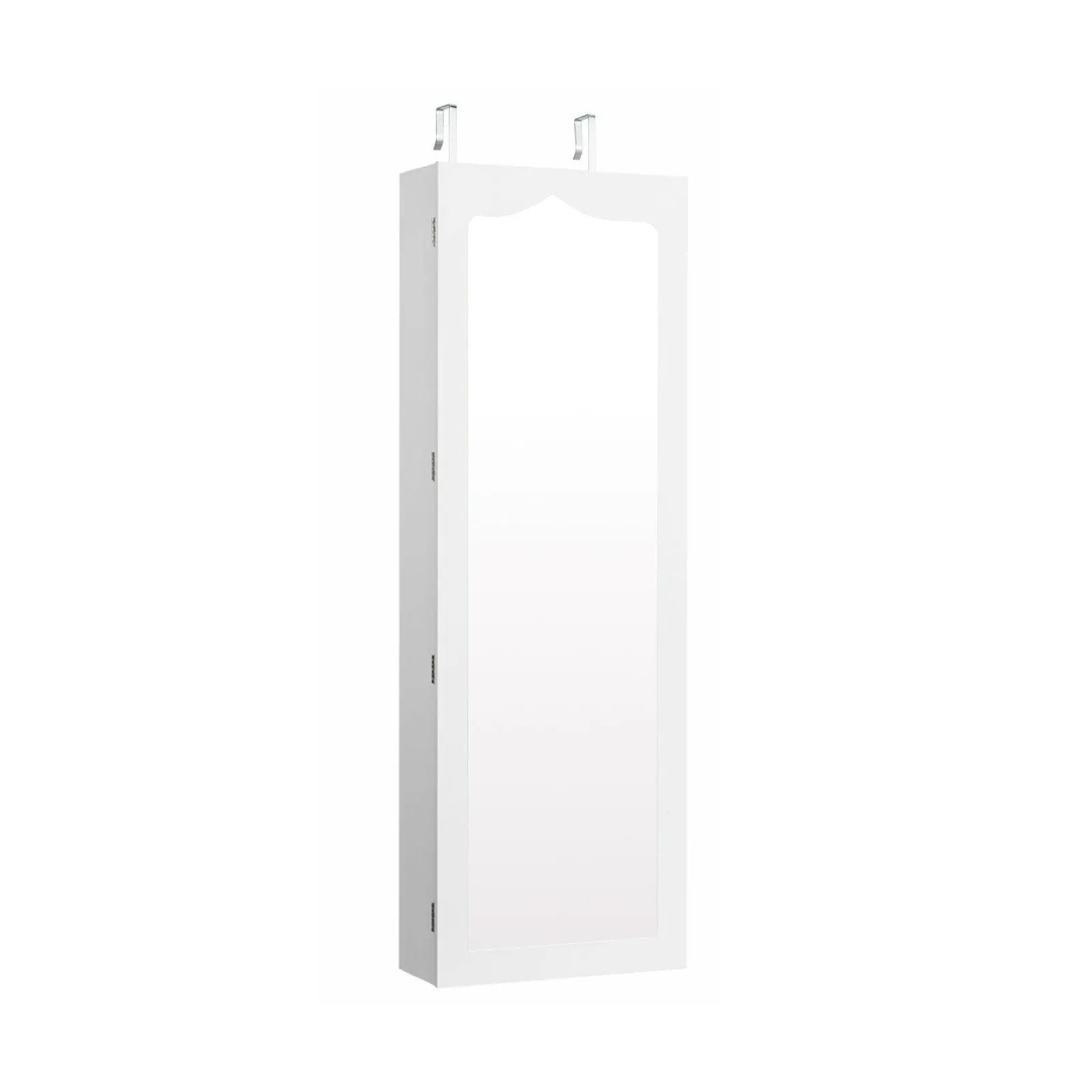 5 LEDs Jewelry Armoire Wall Mounted / Door Hanging Mirror by DirectDeals