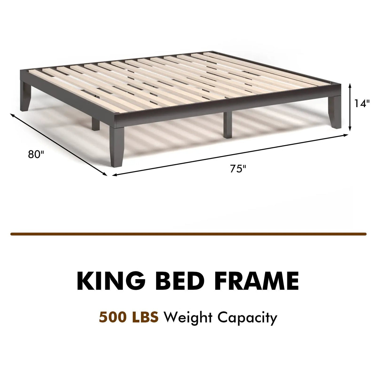 14 Inch King Size by DirectDeals
