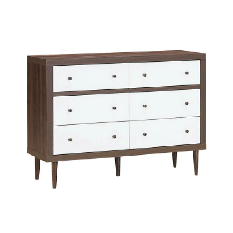 Antique-Style Free-Standing Dresser with 6 Drawers by DirectDeals