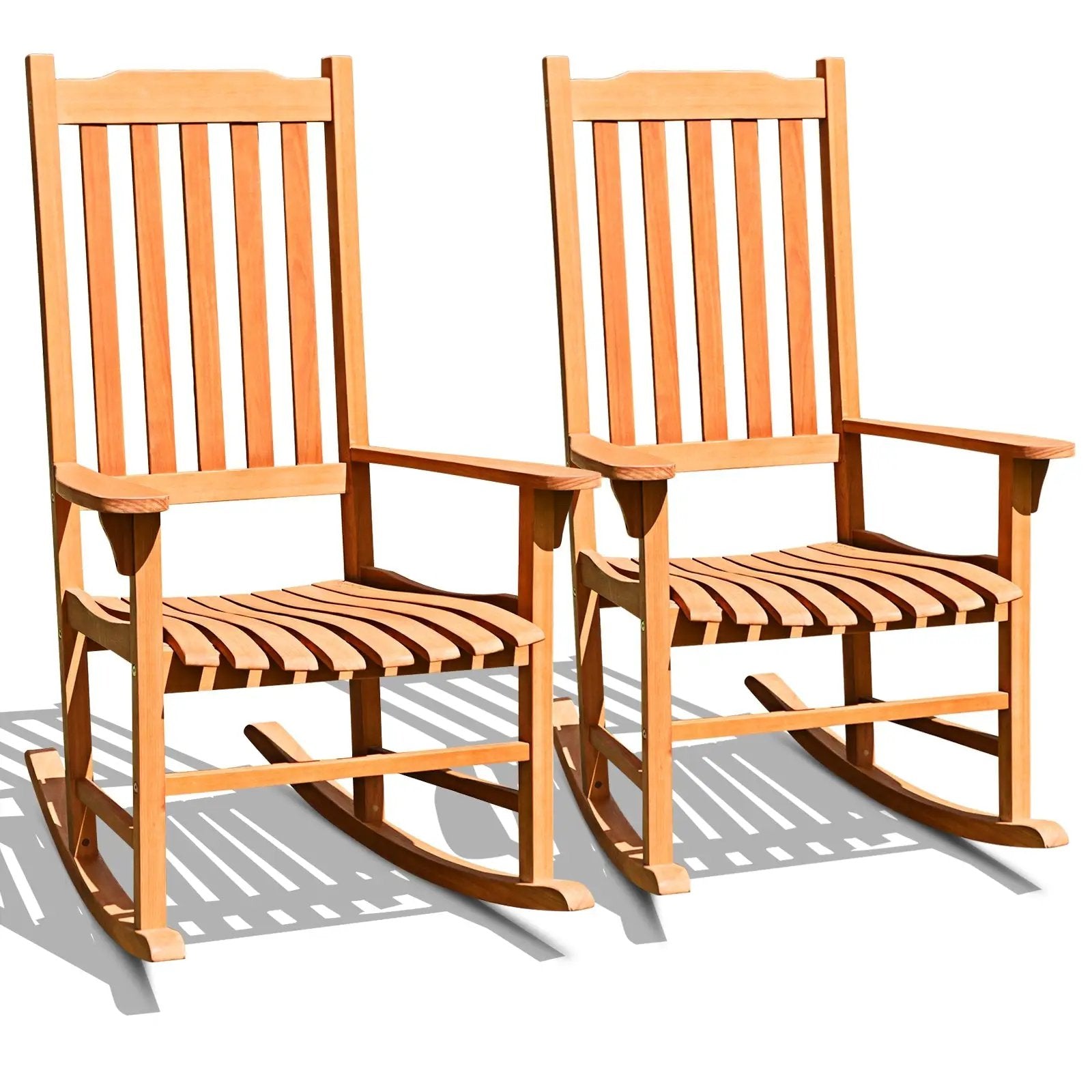 Outdoor Rocking Chair Single Rocker for Patio Deck by DirectDeals