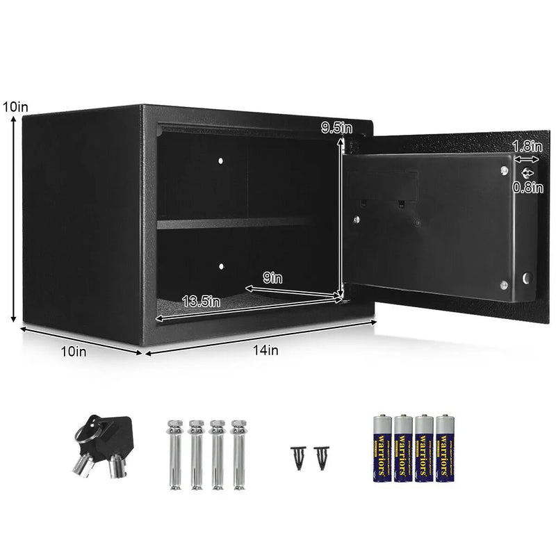 2-Layer Safe Deposit Box with Digital Keypad by DirectDeals