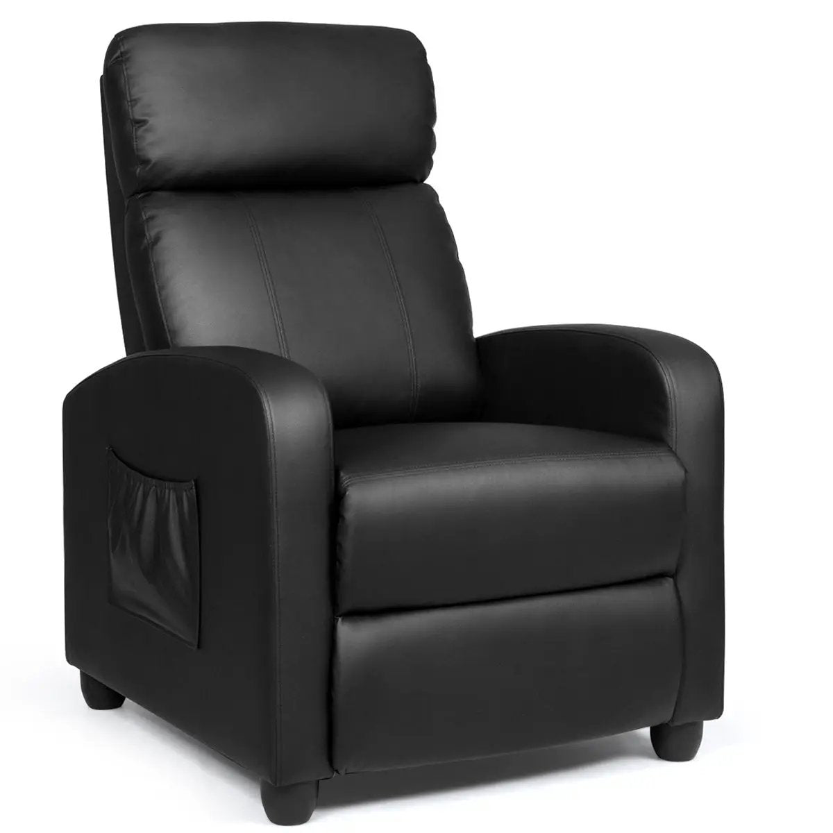 Recliner Sofa Wingback Chair with Massage Function by DirectDeals