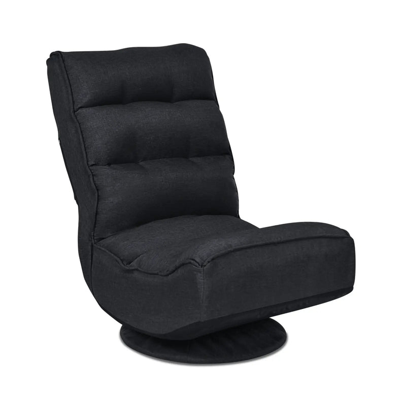 5-Position Folding Floor Gaming Chair by DirectDeals